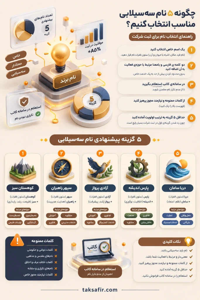 سیلاب چیست؟ منظور از سیلاب در نام شرکت چیست؟ 4 a guide to choosing five three syllable names