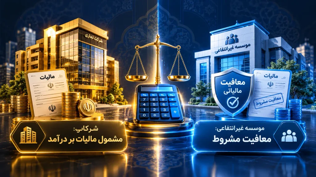تفاوت شرکت و موسسه چیست؟ از لحاظ حقوقی چه فرقی باهم دارند؟ 3 تفاوت شرکت و موسسه در مالیات و امور مالی