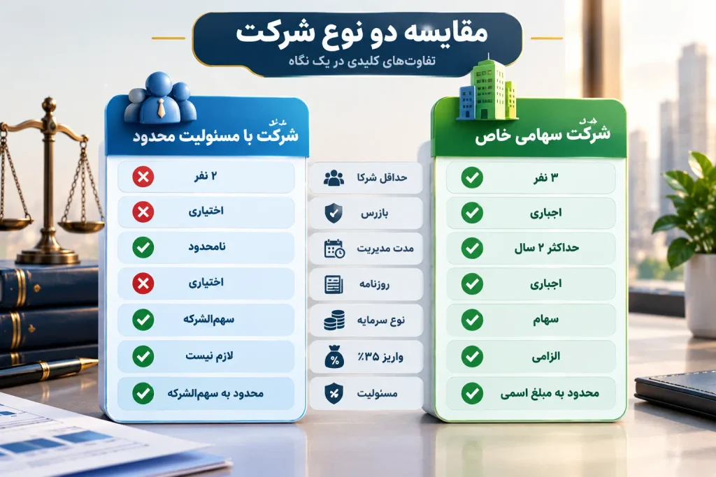 تبدیل شرکت با مسئولیت محدود به سهامی خاص در ۱۴۰۵ 3 تبدیل شرکت با مسئولیت محدود به سهامی خاص
صورتجلسه تبدیل شرکت مسئولیت محدود به سهامی خاص