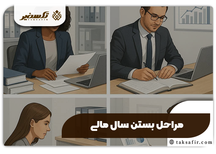بستن سال مالی چیست و چگونه انجام میشود 4 مراحل بستن سال مالی