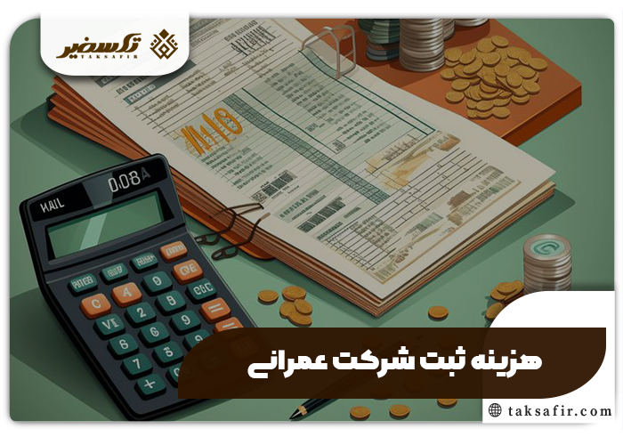 ثبت شرکت عمرانی+جزئیات، مدارک و مراحل مورد نیاز 7 هزینه ثبت شرکت عمرانی